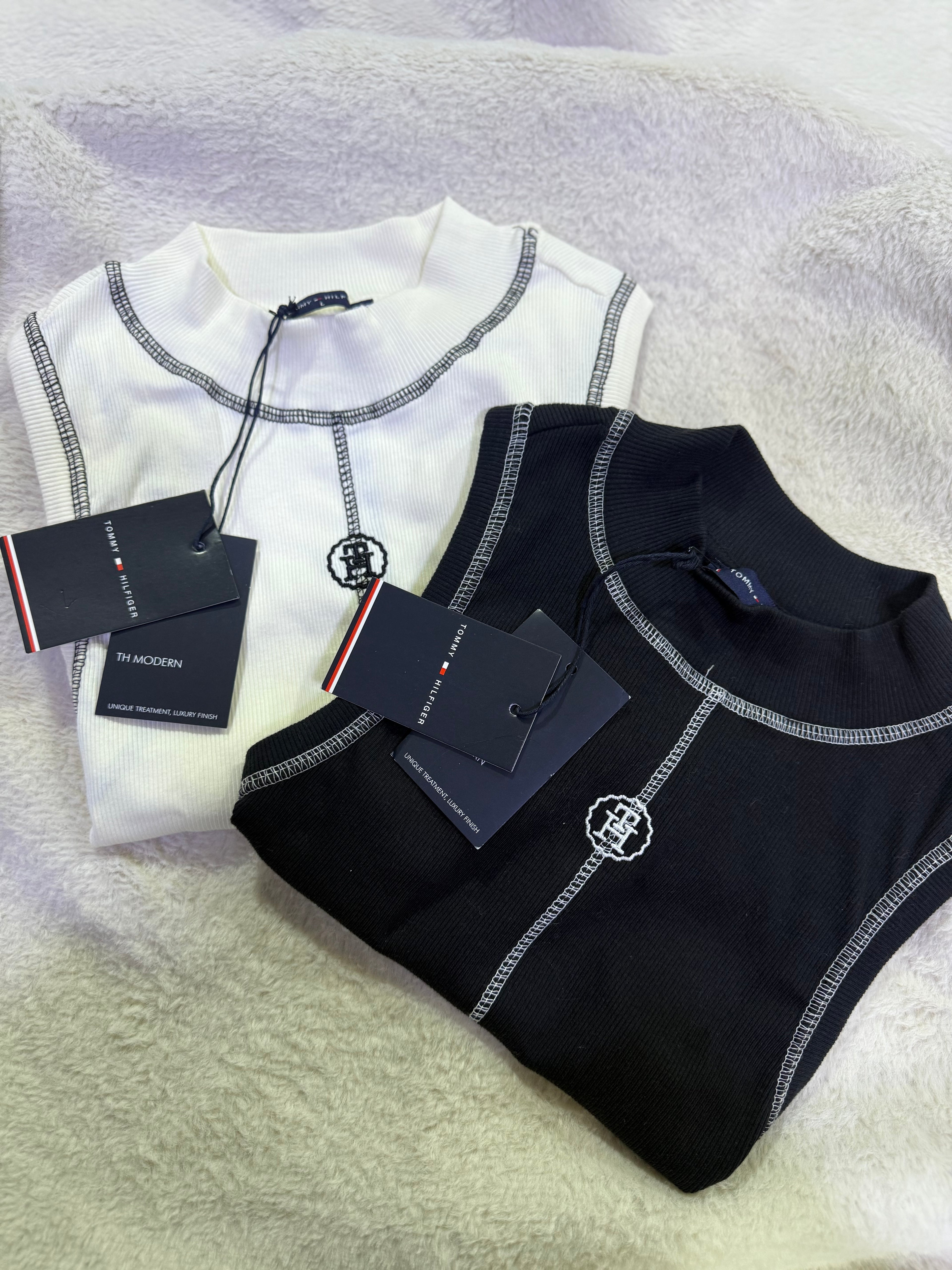 TOMMY halter yaka üst