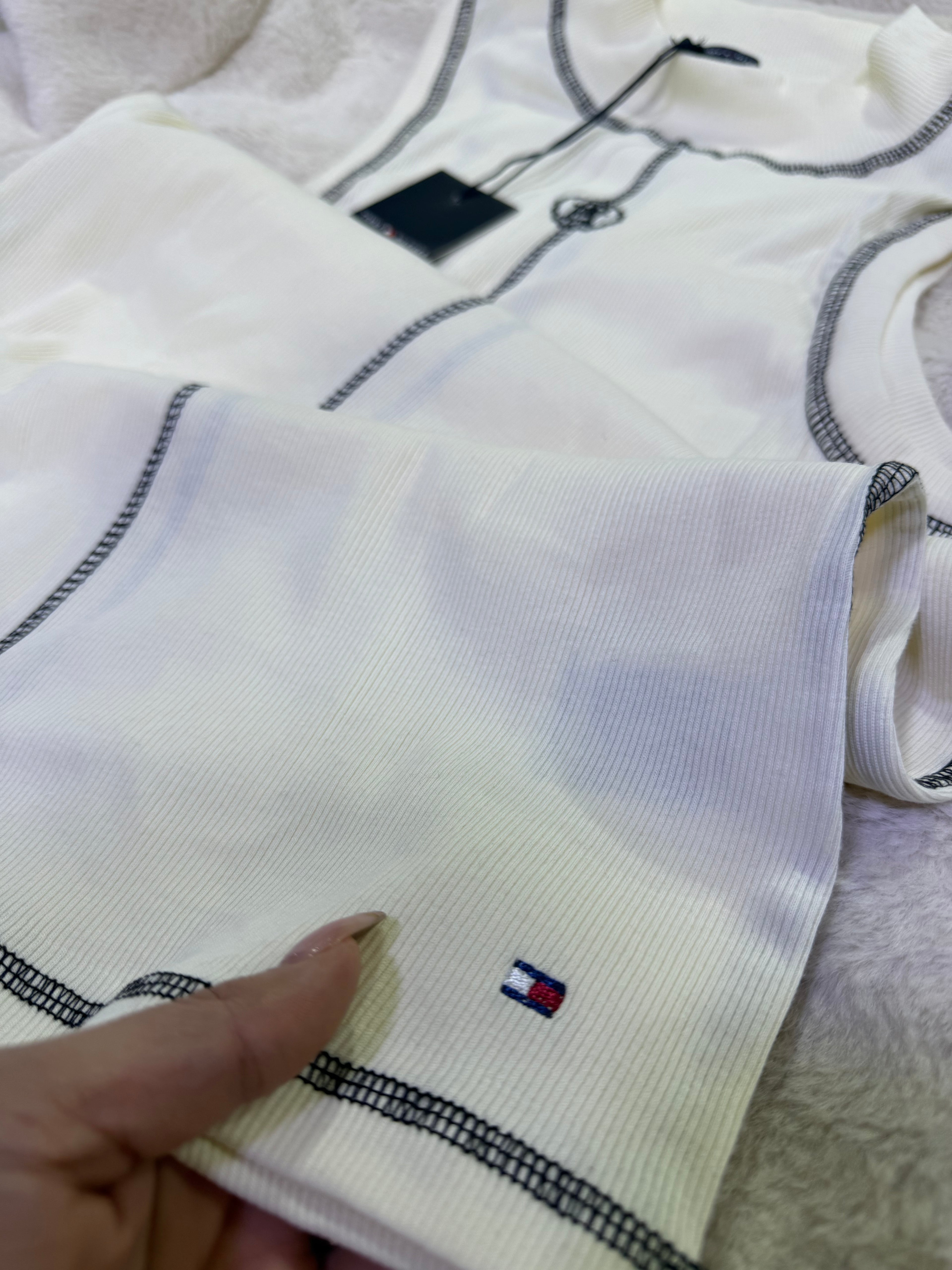 TOMMY halter yaka üst