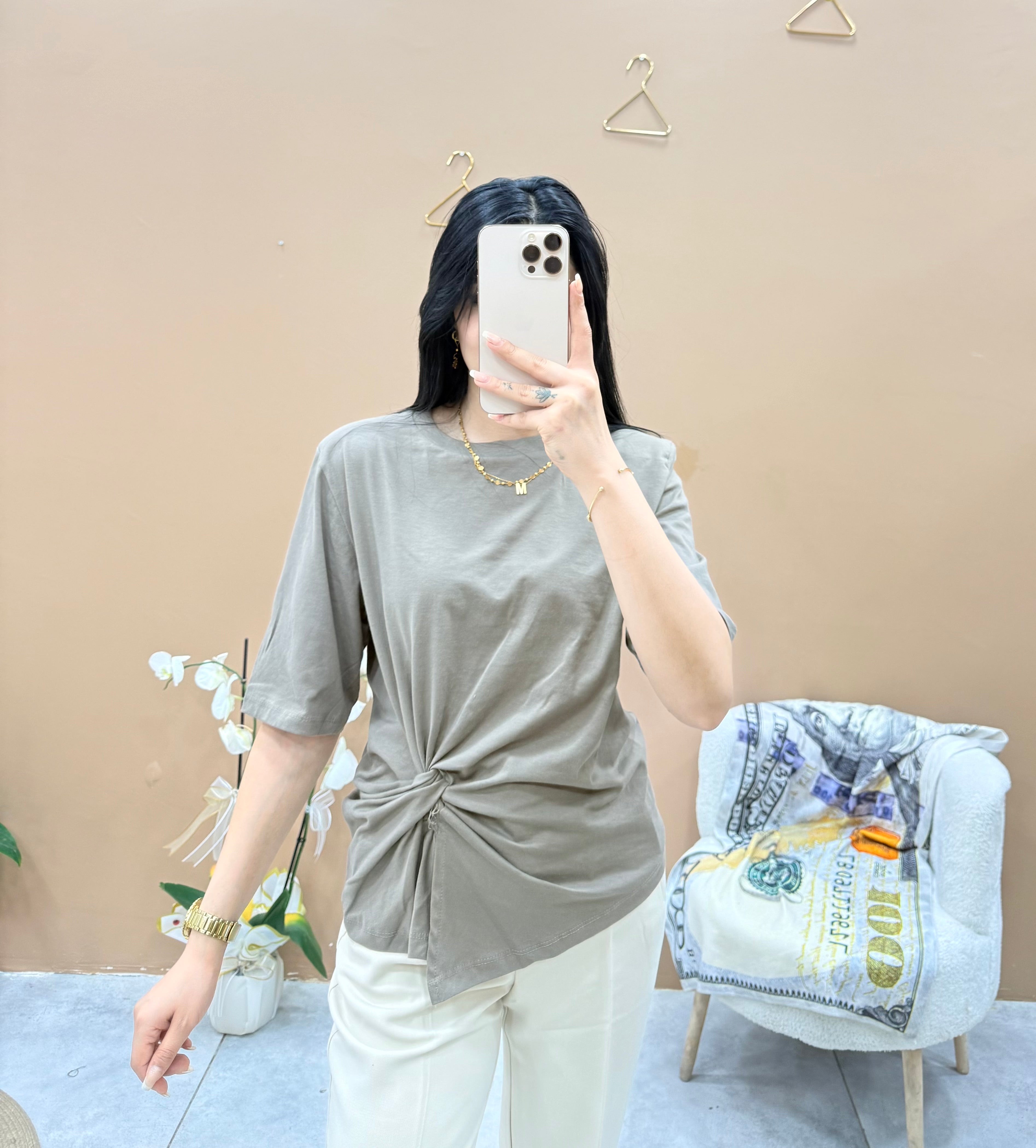 Vatkalı T-shirt