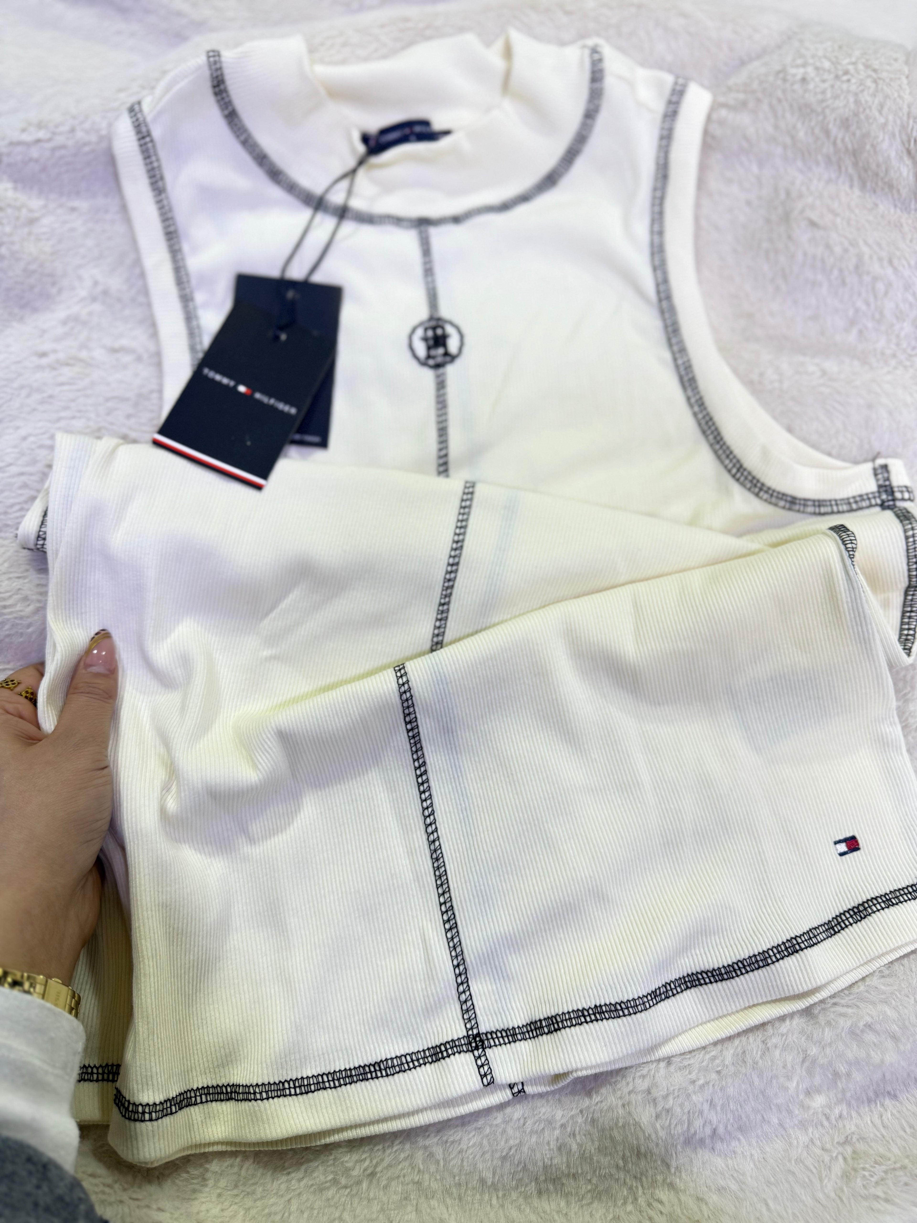 TOMMY halter yaka üst