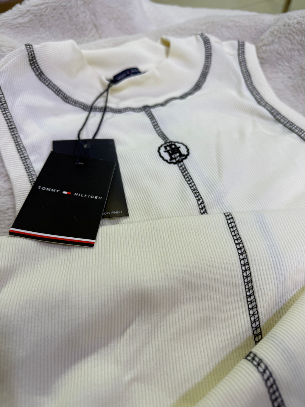 TOMMY halter yaka üst